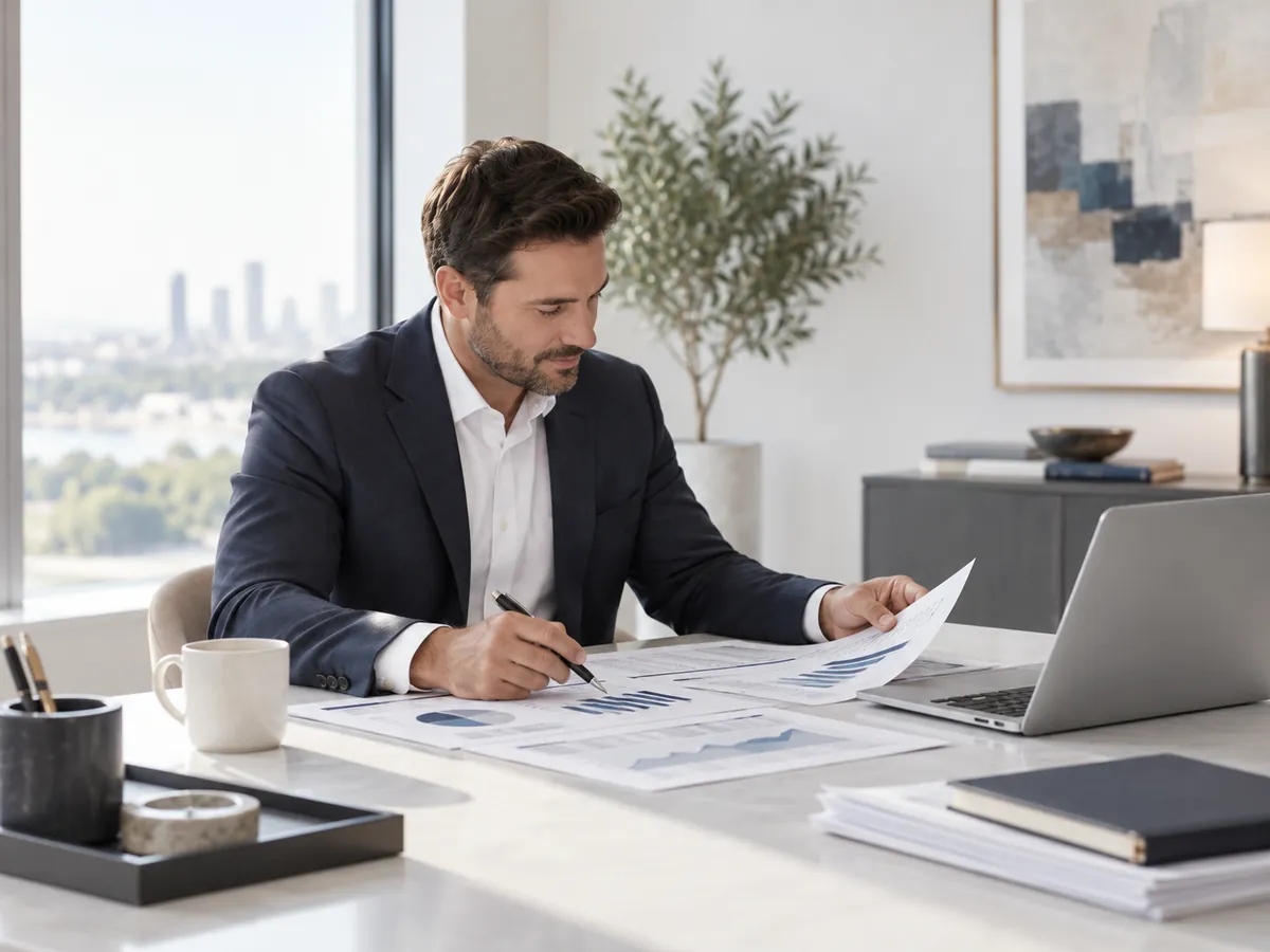 Monthly financial review