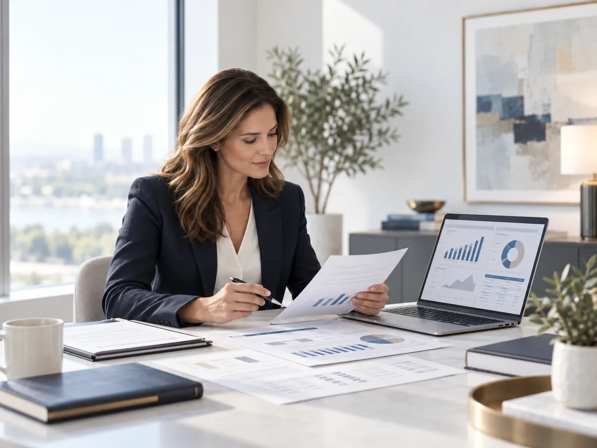 Financial report review